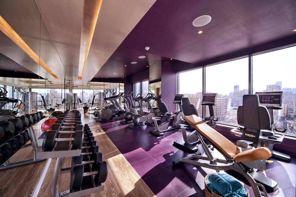 מנאמה The Domain Bahrain Hotel And Spa - Adults Friendly 16 Years Plus מראה חיצוני תמונה The gym at the hotel
